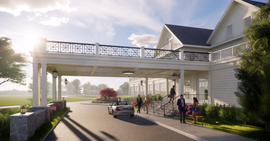 Inn at Longshore renderings. / Ken Nadler Architects