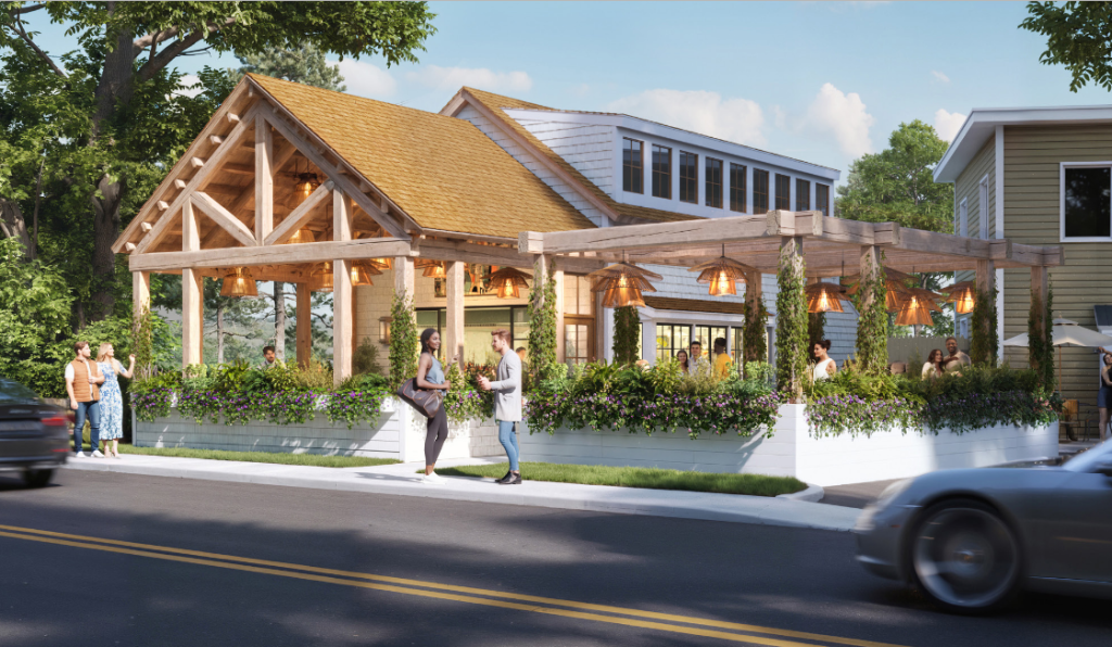 Renderings of the proposed changes at 190 Main St.