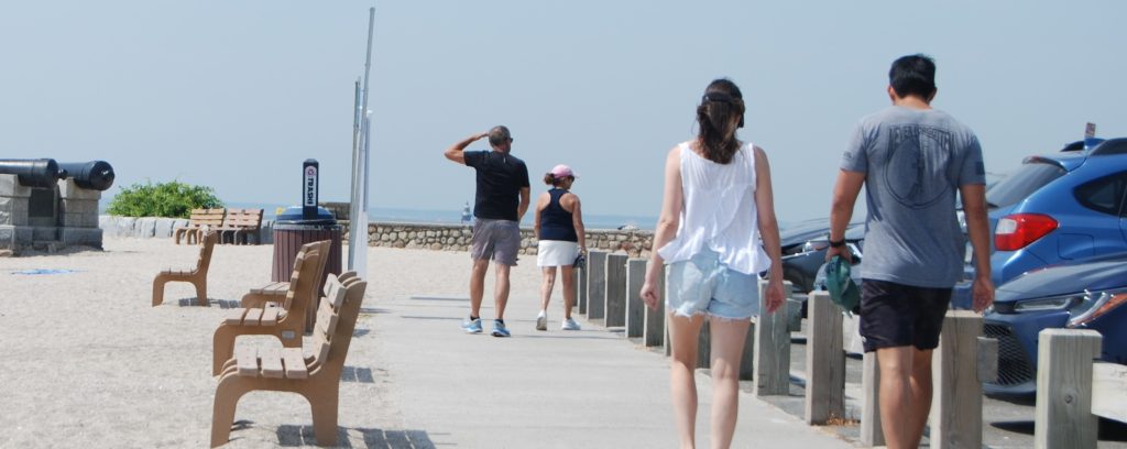 A walk along the beach is a good on so many levels - Photo Westport Journal