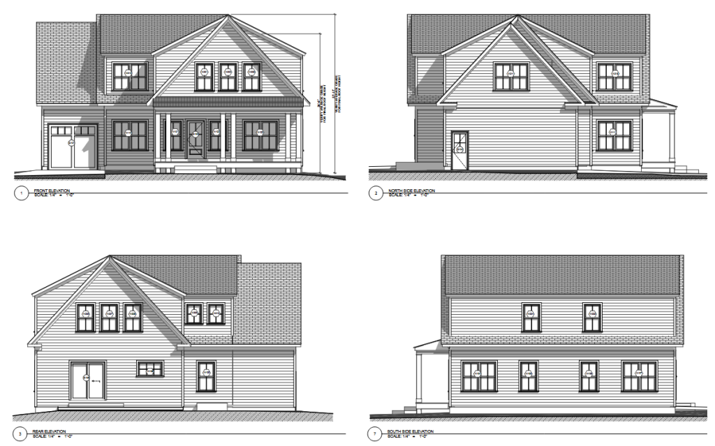 Architectural plans for 26 Woods Grove. / Robert Dean Architects
