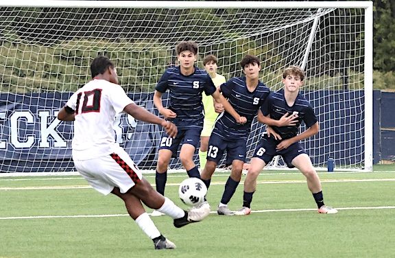 Staples edges Central in unexpectedly tough soccer test