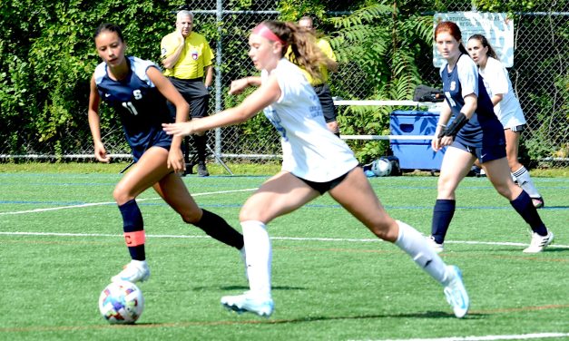 Staples girls soccer team takes the field with title hopes