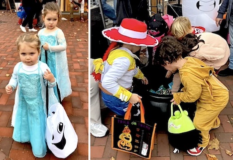 Halloween spirits abound downtown