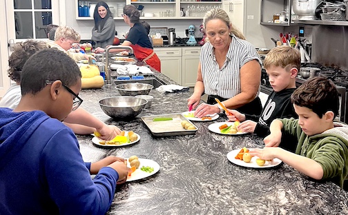 Kids cook up holiday spirit at Wakeman Town Farm