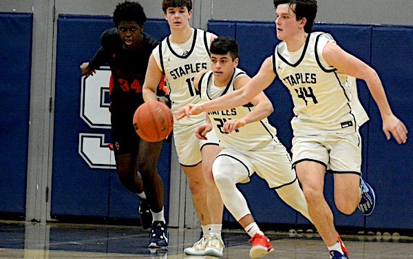 Staples boys basketball rolls to season’s ‘most complete’ win