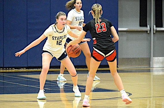 Staples girls basketball wallops Wilton