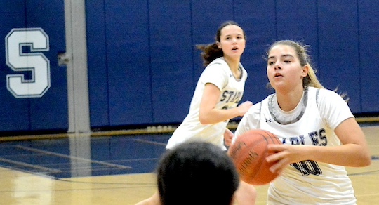 Staples girls basketball crushes Norwalk