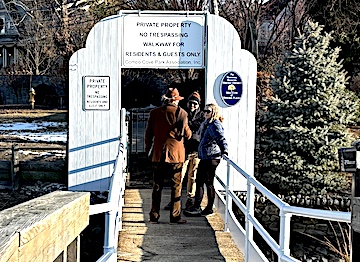 Mill Cove access advocates told walkway gate can stay locked
