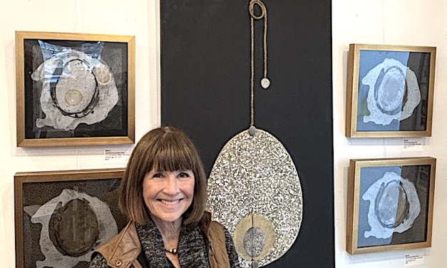 Westport Book Shop exhibits egg-themed art work