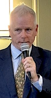 Doug Weber, Westport Journal publisher, moderated the forum.