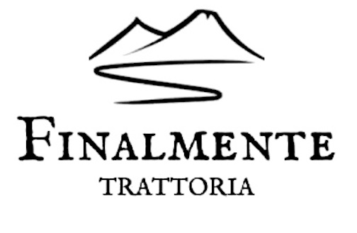 Logo for Finalmente Trattoria, which reopened Tuesday at its Post Road East location under new ownership.