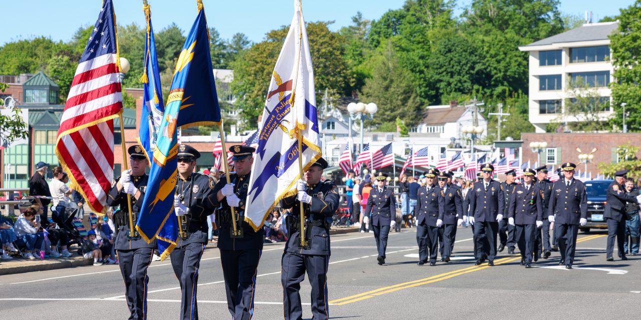 Skies clear Monday for Memorial Day parade in Westport