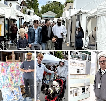 Westport Fine Arts Festival draws Saturday crowds