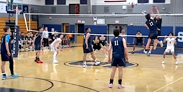 Staples boys volleyball takes down top-ranked Trumbull