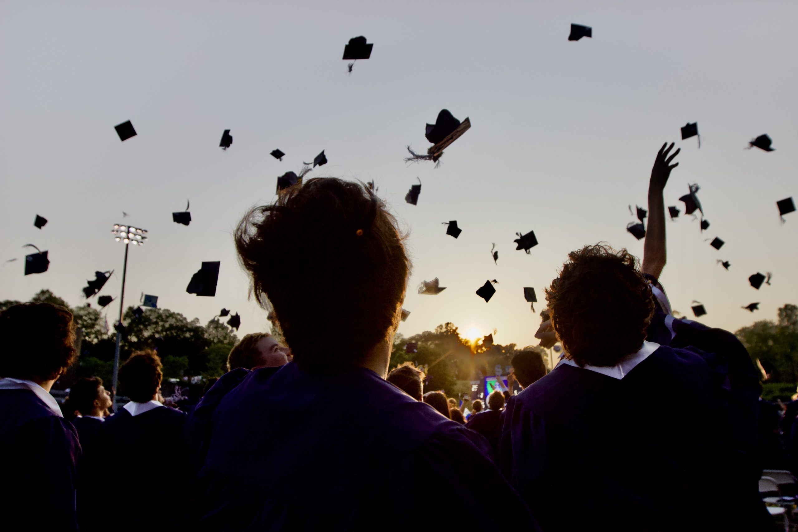 staples-graduates-over-400-in-gorgeous-sunset-ceremony-westport-journal