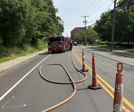 Riverside Avenue reopens after gas main break snarls traffic
