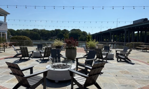 Saugatuck Center’s redesigned pocket park