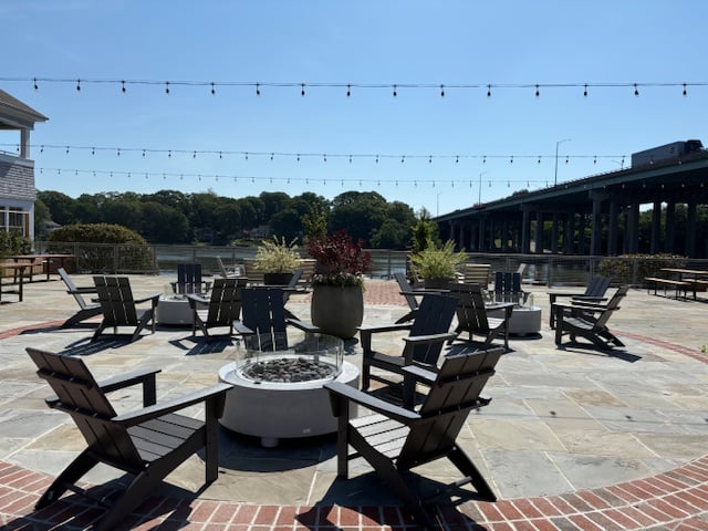 Saugatuck Center’s redesigned pocket park