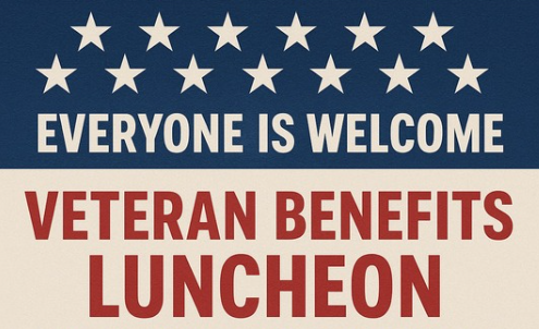 “Veterans benefits” lunch July 17