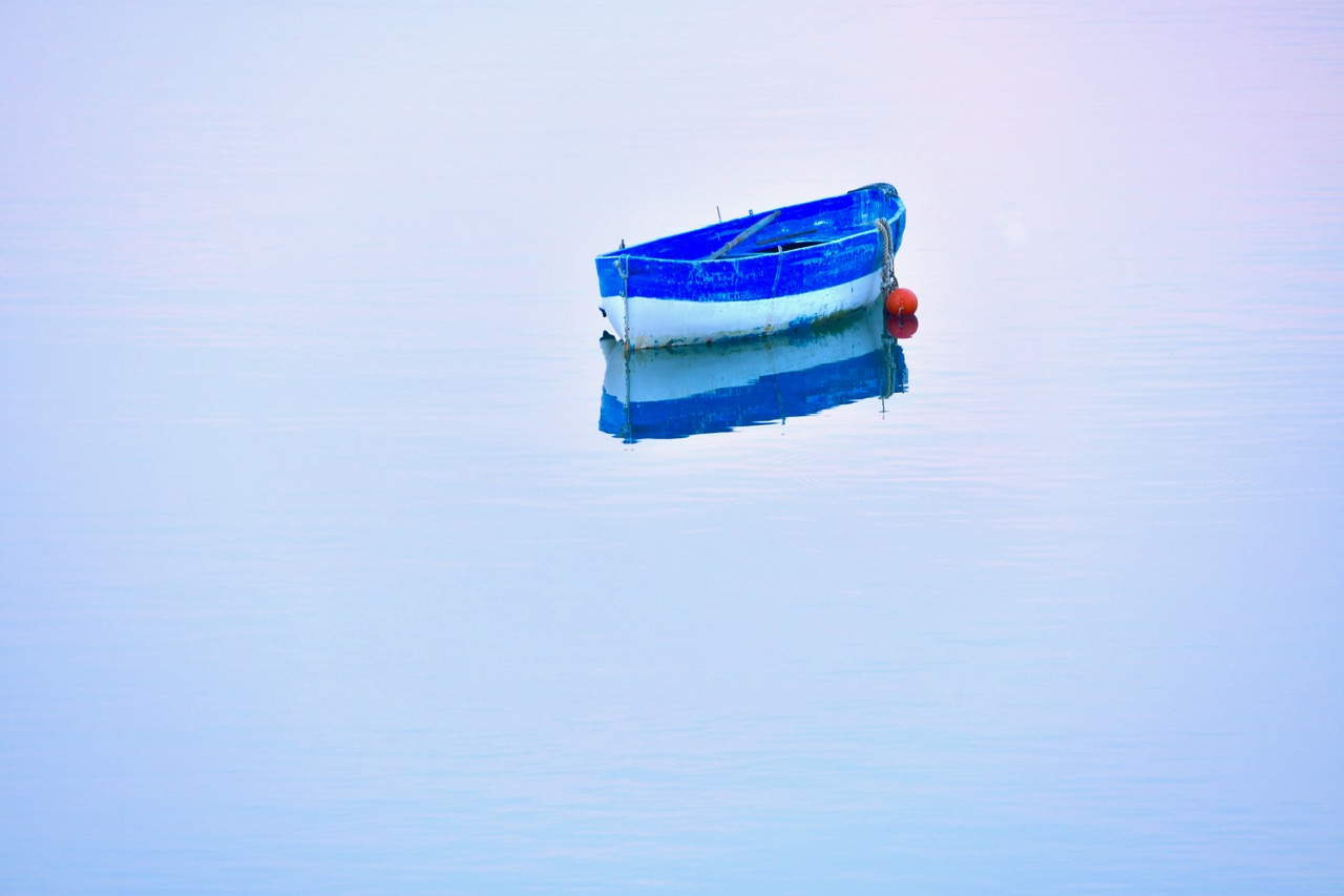 Galleggiante in Blu, Procida, Italy by Tom Kretsch