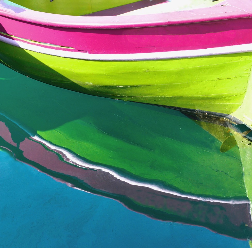 Harbor Reflections 5, Nice, France by Tom Kretsch