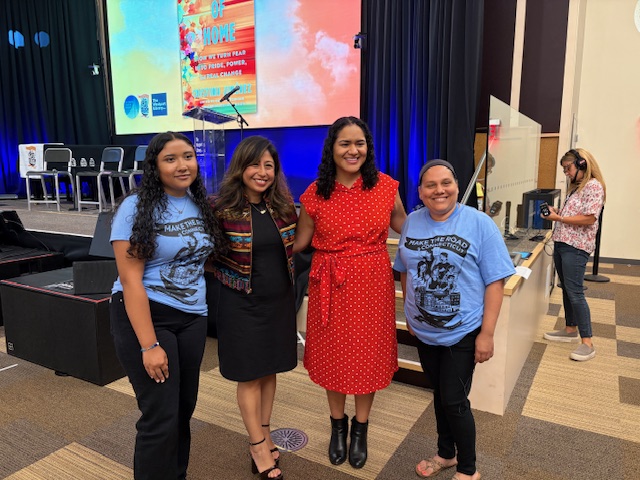 Arantza Gonzalez, Cristina Jiménez, Barbara López and Aracelis Hidalga - Photo Gretchen Webster