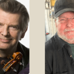 Kevin Burke and John Brennan in Westport at First Folk Sunday