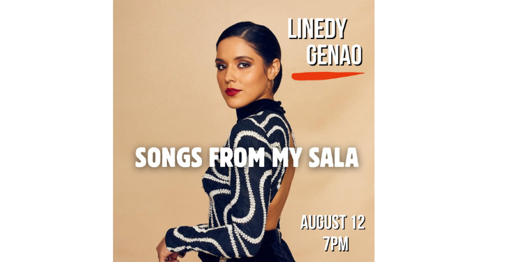 “Linedy Genao: Songs from My Sala” at the Playhouse Aug. 12
