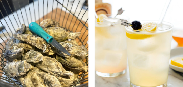 Oysters and cocktails - Photo WTF