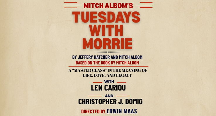 ‘Tuesdays with Morrie’ to start Playhouse season