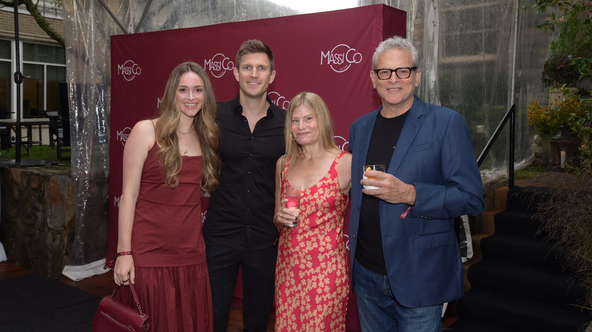 Alison and Kevin Rohnke, Rowayton and Rebecca and Richard Sanhueza