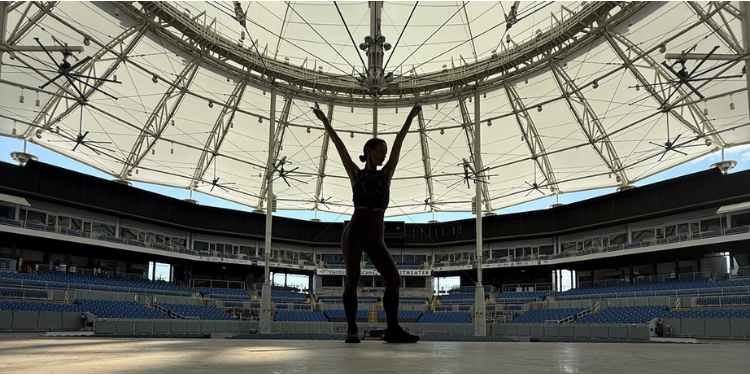 Stepping up: Cori Adams takes her hit workout to the Amp