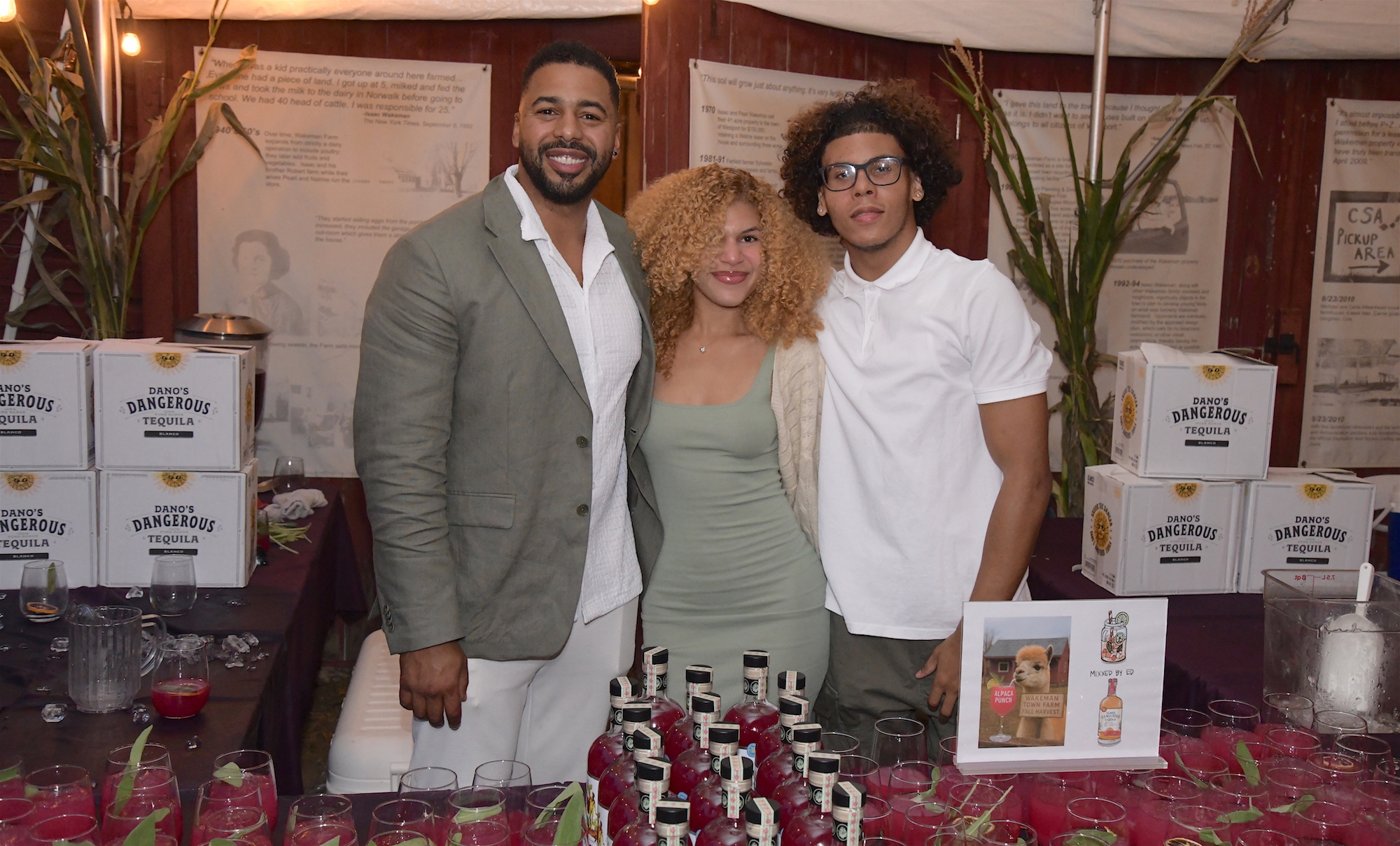 Edward Hernandez, Roswe Hernandez, Michael Hernandez, Westport, Bartenders: Mixed by Ed