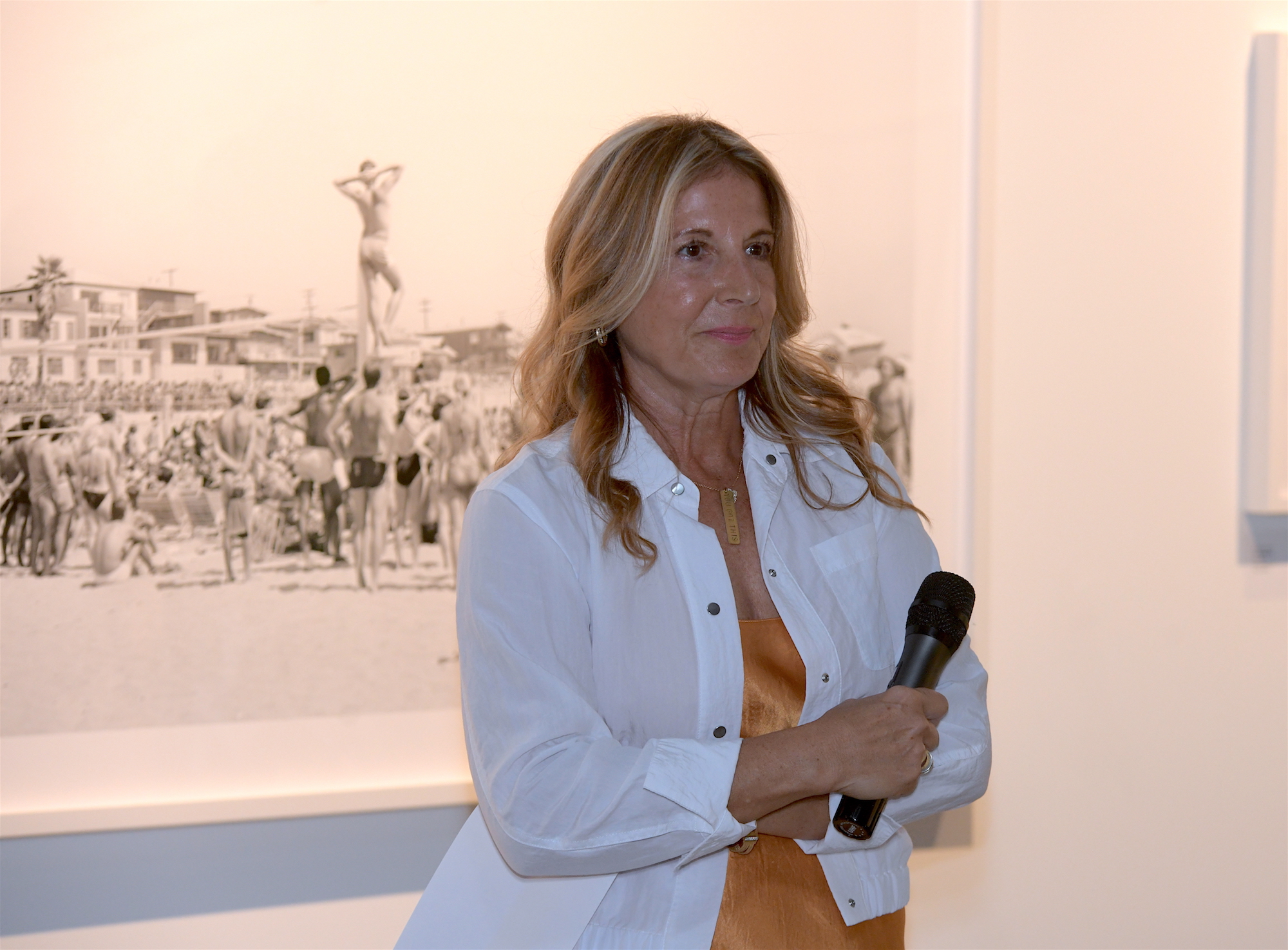 Rita Marcocci, co-chair of MoCA\CT's Endless Summer event