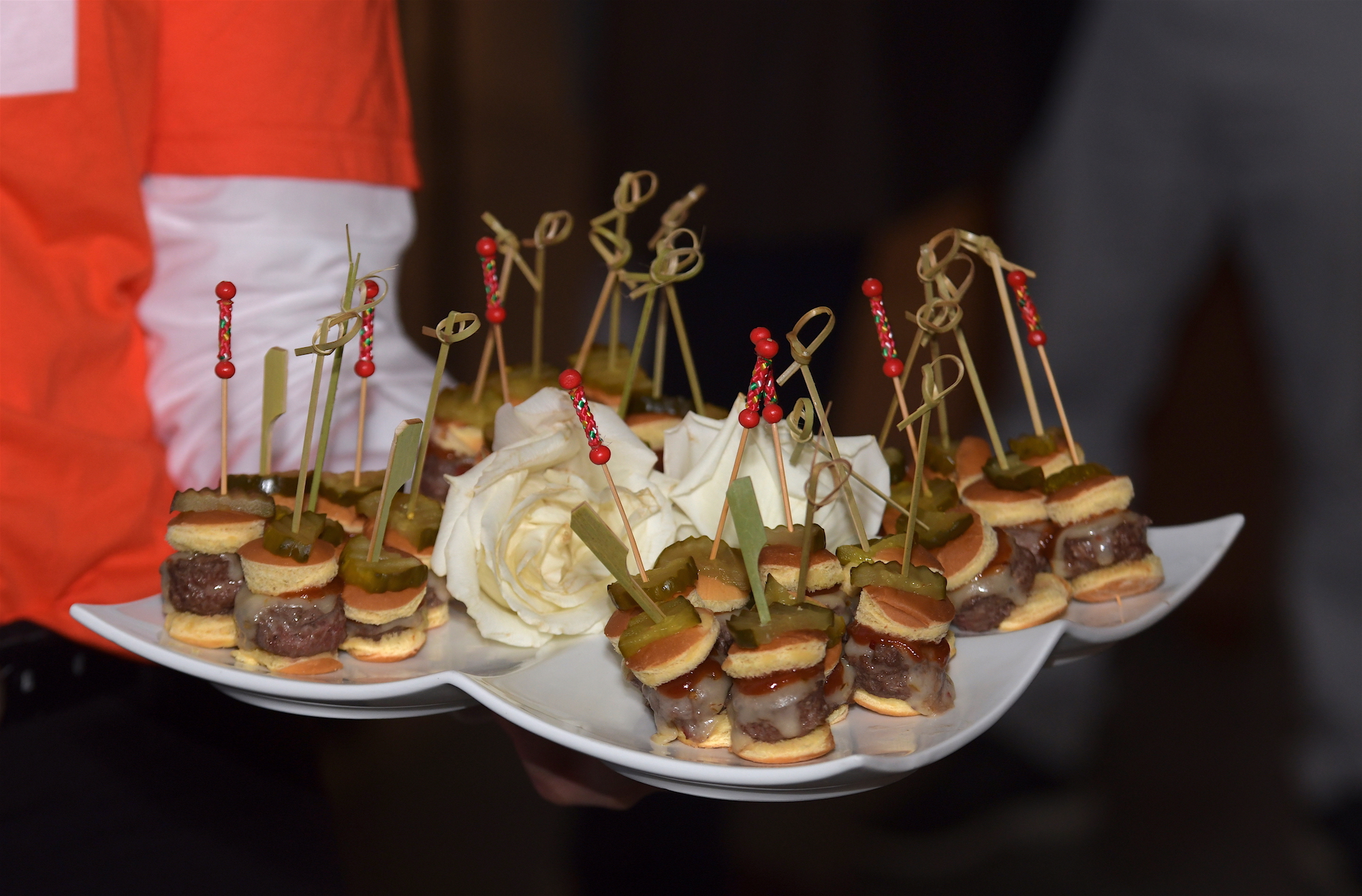 Sliders provided by Vicki of Country House Cuisine