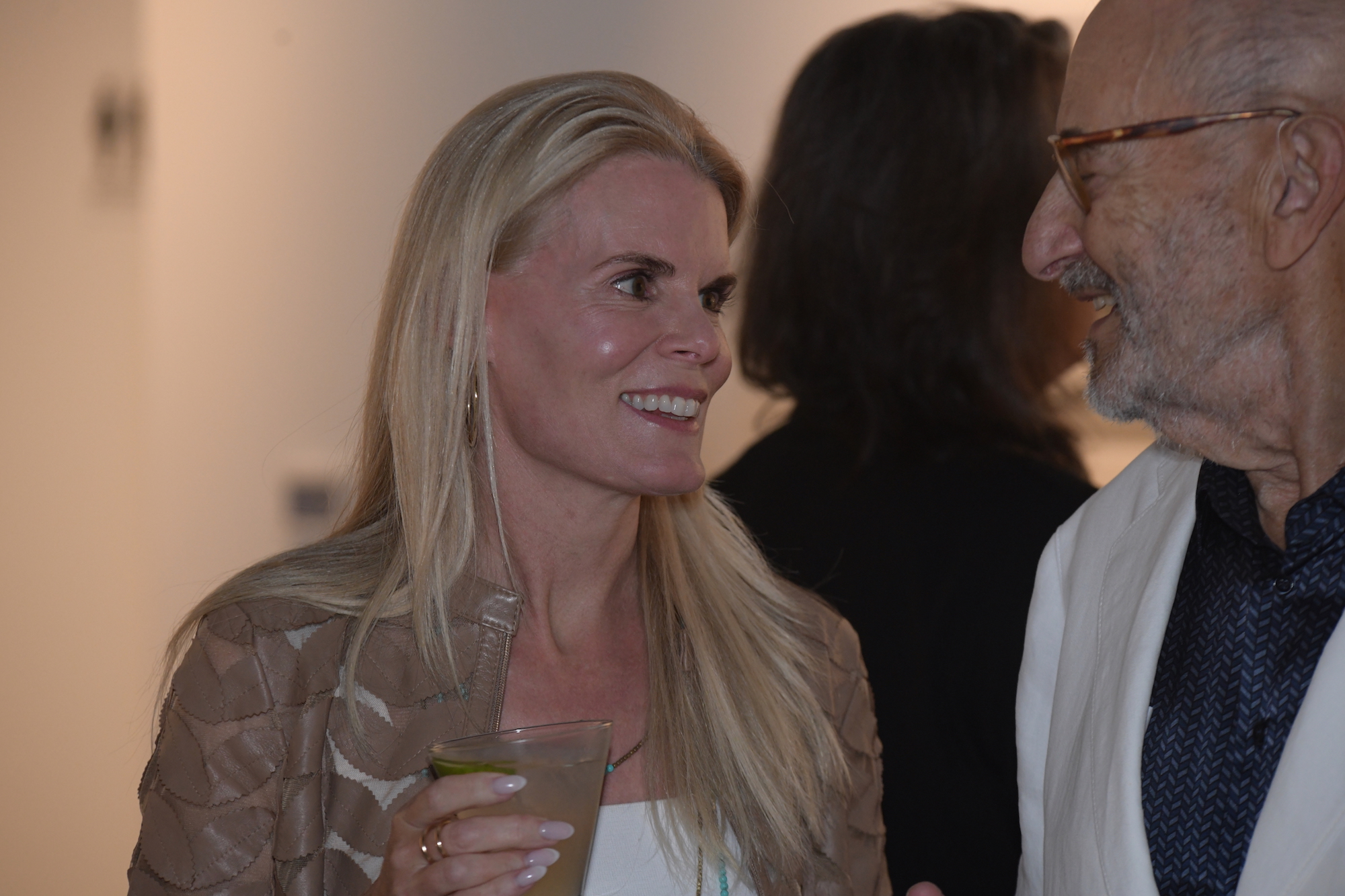 Deborah Murtagh, Past President of MoCA and William D. Felton, Chairman, MOCA