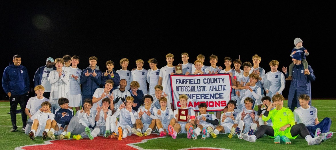 Staples boys soccer earns FCIAC championship