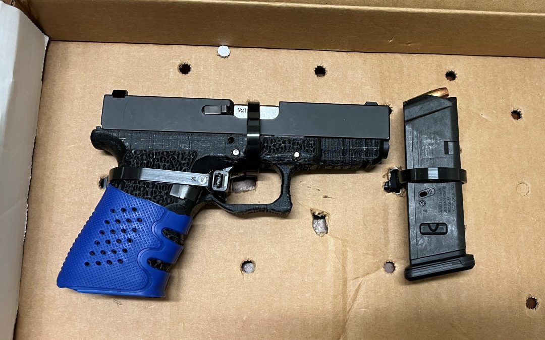 Police arrest four in stolen Toyota, with a ‘ghost gun’