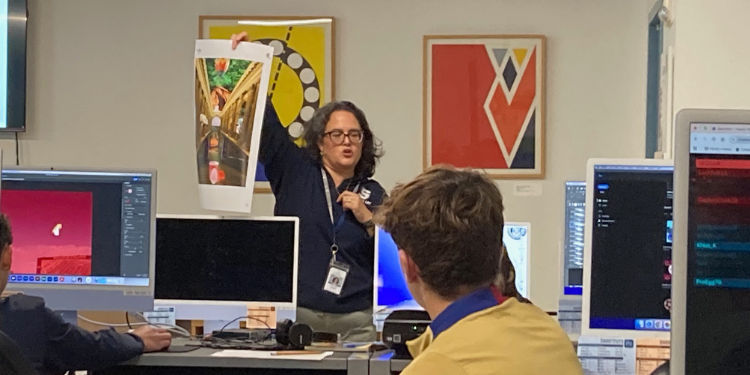 Carla Eichler: teaching problem-solving through art