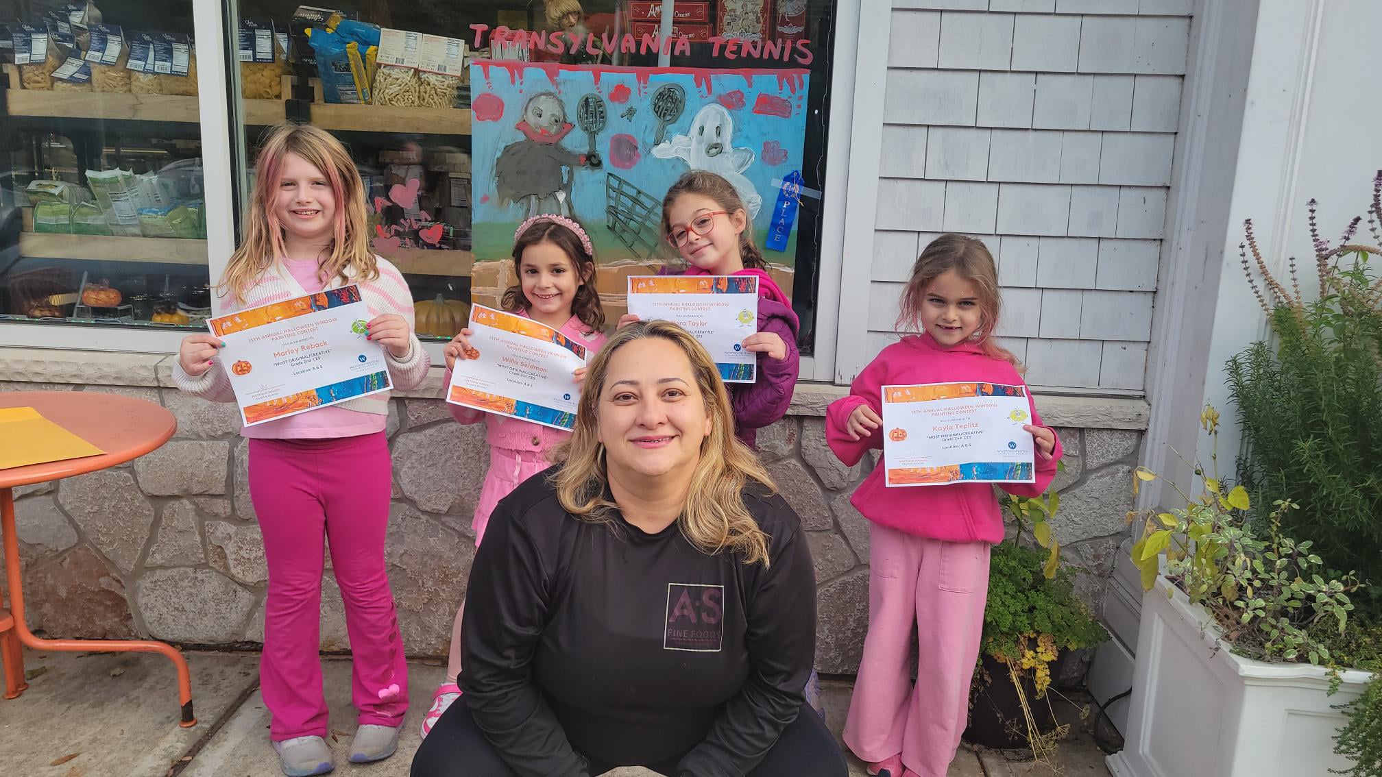 Coleytown Elementary School 2nd Grade, Kayla Teplitz, Nora Taylor, Willa Seidman, Marley Reback