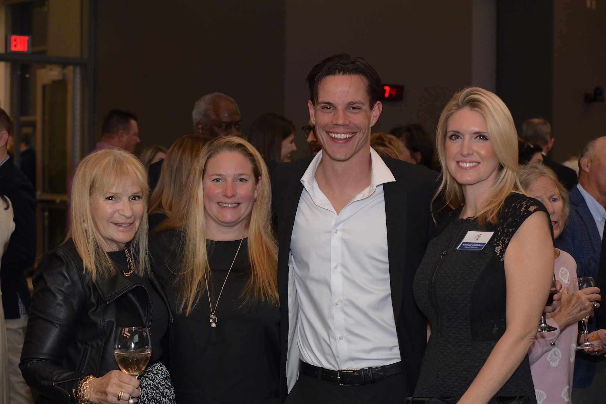 Westporters Robin Hammond, Gabriele Topar, Andrew Collabella, Amanda Castellano