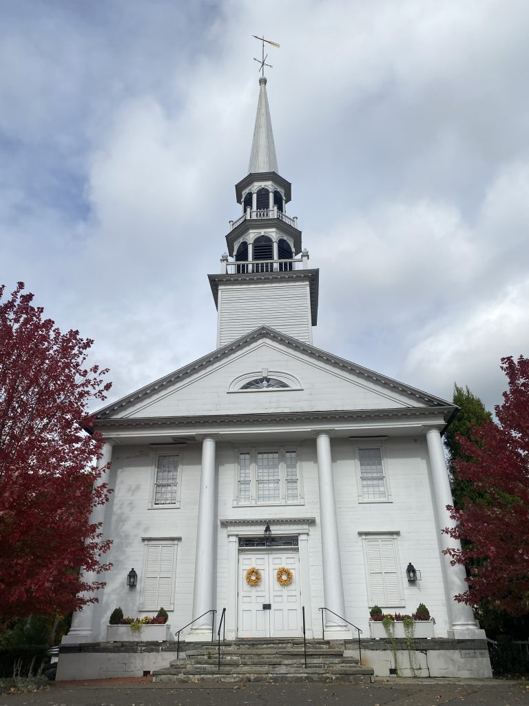 Saugatuck Congregational Church, October 2025 - Photo Ken Valenti