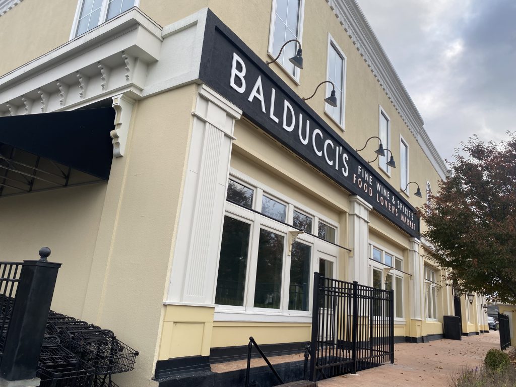 The entrance to Balducci's Westport location - Photo Ken Valenti