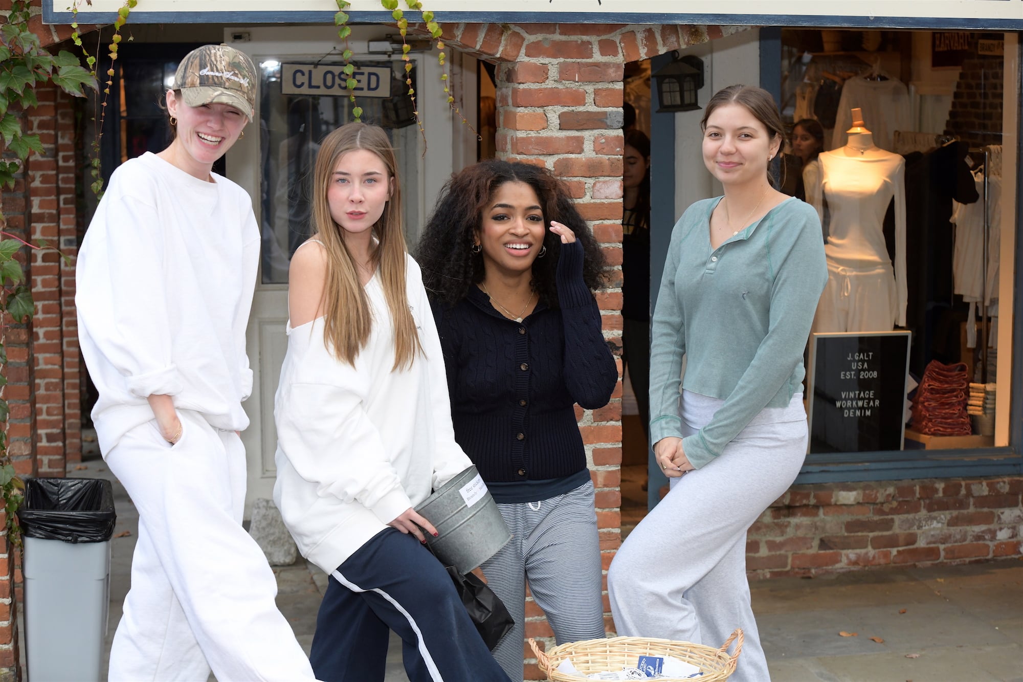 Brandy, Melville. Angelina, NY. Isabella, Westport. Melissa, Norwalk. Sophia, New Jersey.