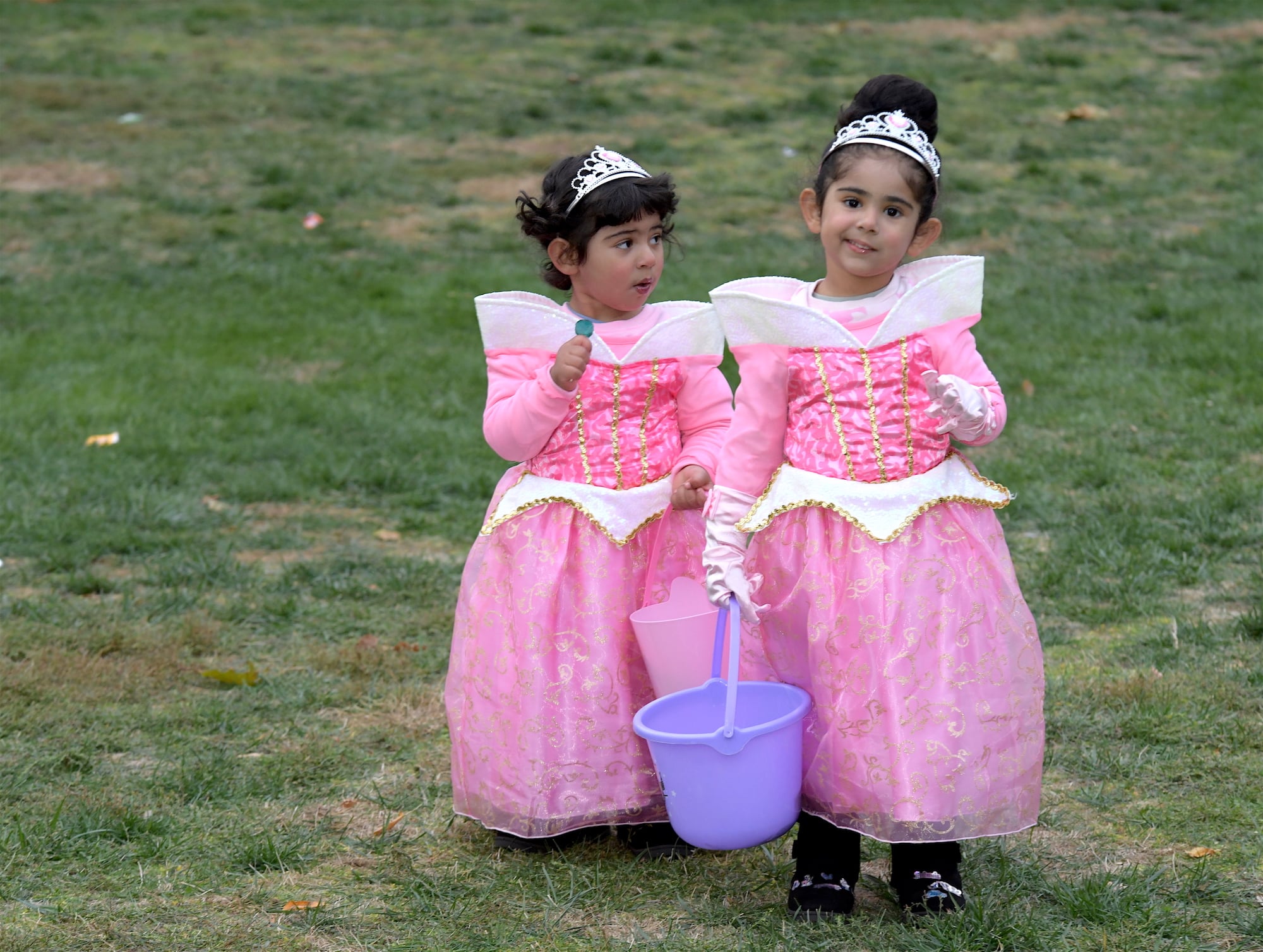 Raaina (2) and Alaina (3), Westport