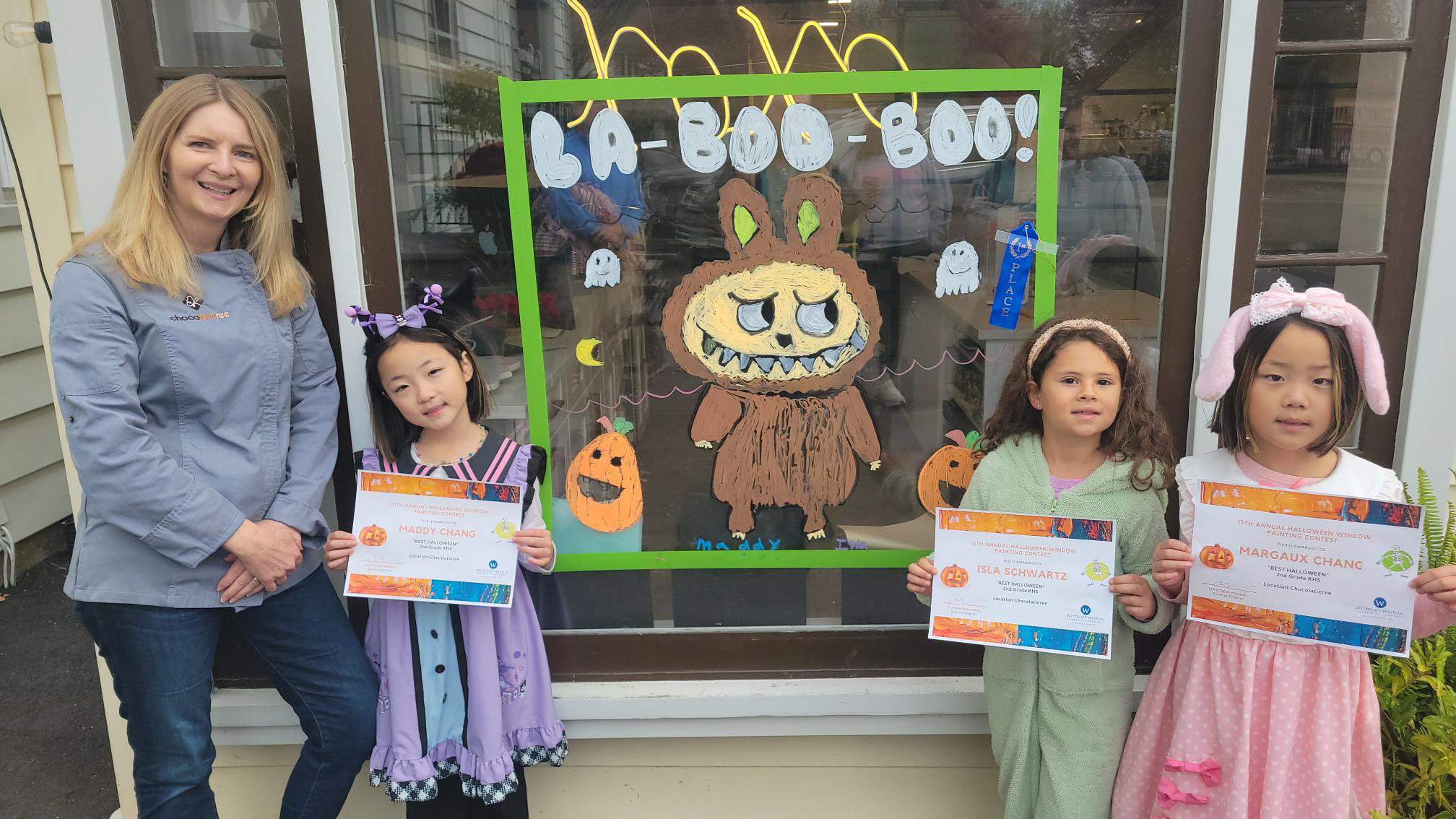 Kings Highway School 2nd Grade, Margaux & Maddy Chang & Isla Schwartz