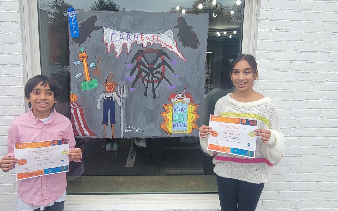 Hallowe’en paint winners
