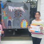 Hallowe’en paint winners
