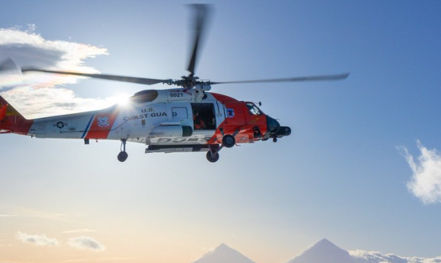 Coast Guard plucks mariner from sailboat grounded off Westport as storm approaches