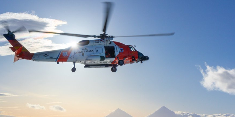 Coast Guard plucks mariner from sailboat grounded off Westport as storm approaches